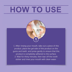 Purple PAP+ Teeth Whitening Strips — No Sensitivity, Fast Results