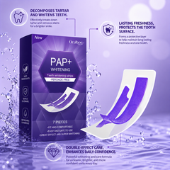 Purple PAP+ Teeth Whitening Strips — No Sensitivity, Fast Results